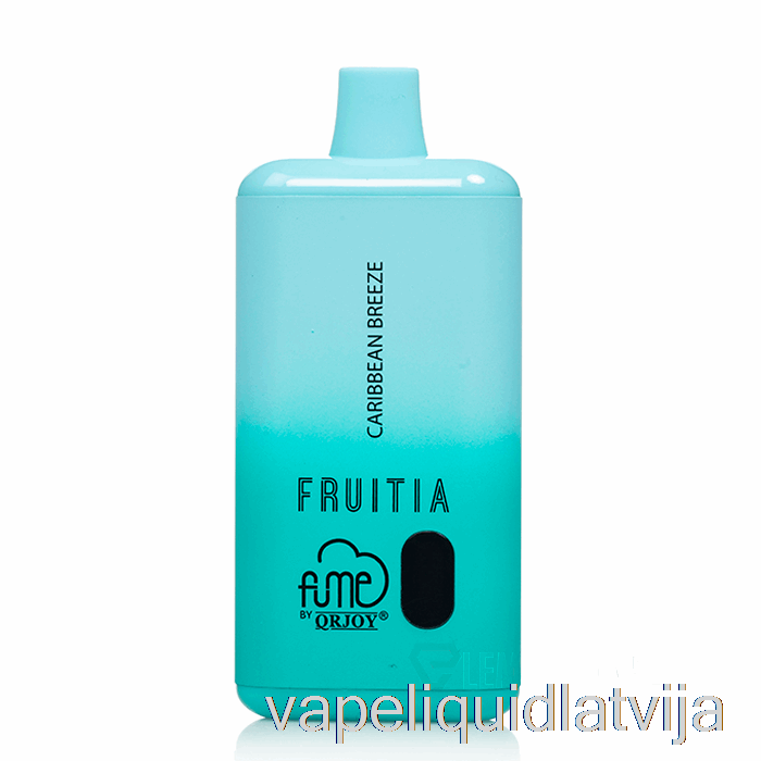 Fruitia X Fume 8000 Vienreizējās Lietošanas Caribbean Breeze Vape šķidrums